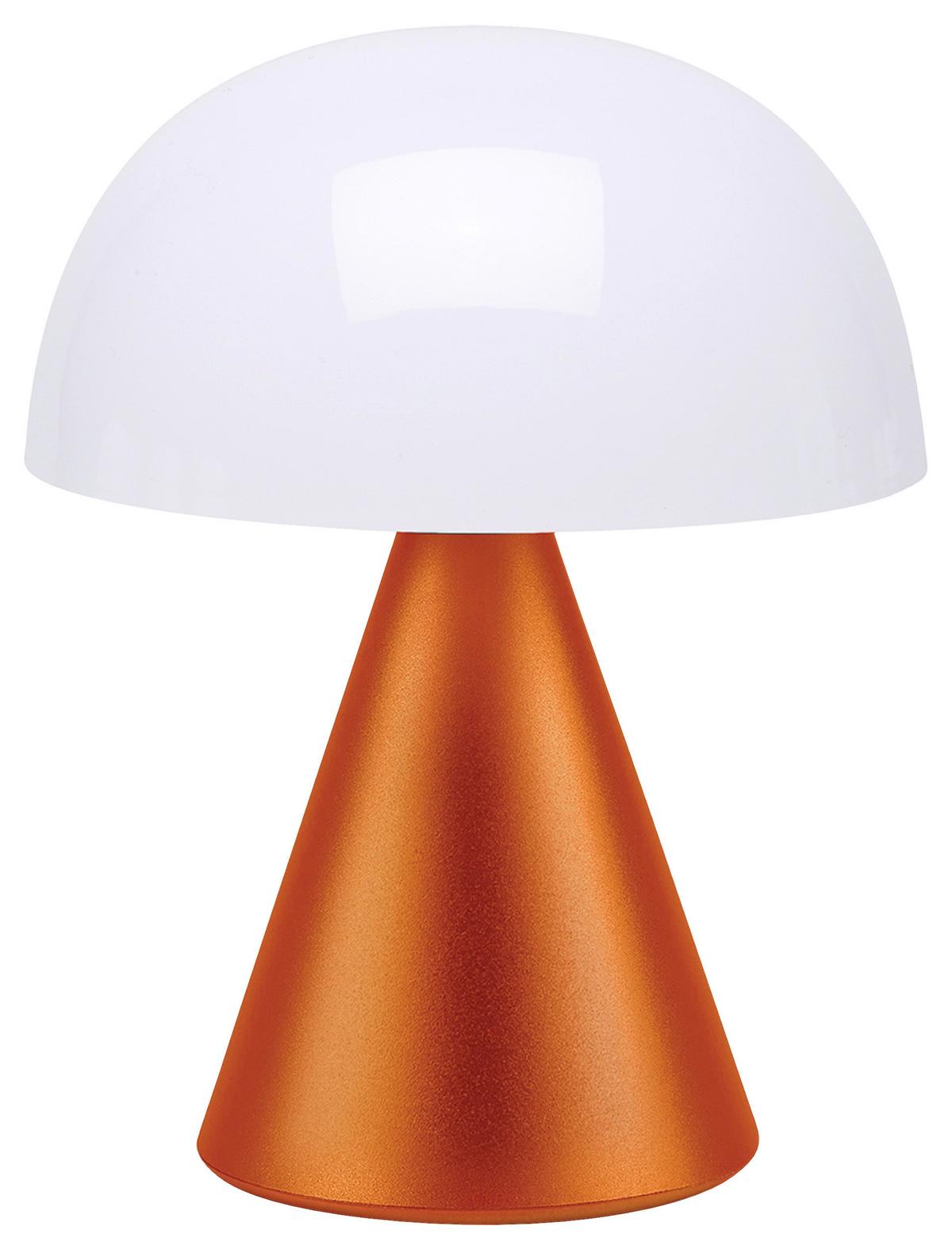 Akku-tischleuchte Lexon Mina L - Orange, Design, Kunststoff/Metall (14/17/14cm)