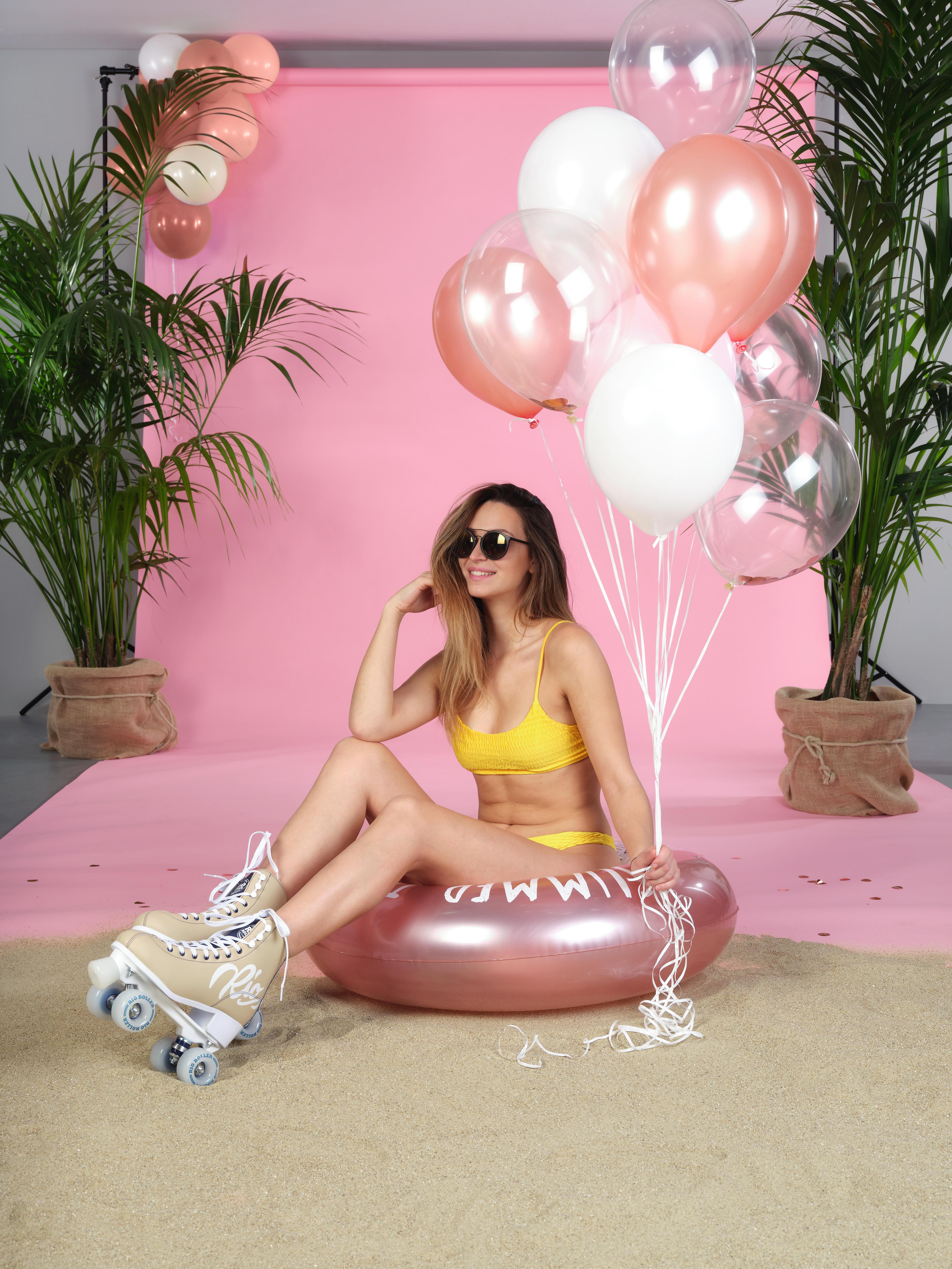 Plovací Kruh Tan Line - růžová, umělá hmota (91cm)