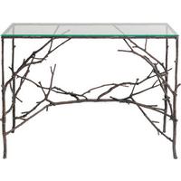 Konsolentisch Tree Branch B: 49 cm - Trend, Glas/Metall (105/49/79cm) - Kare-Design