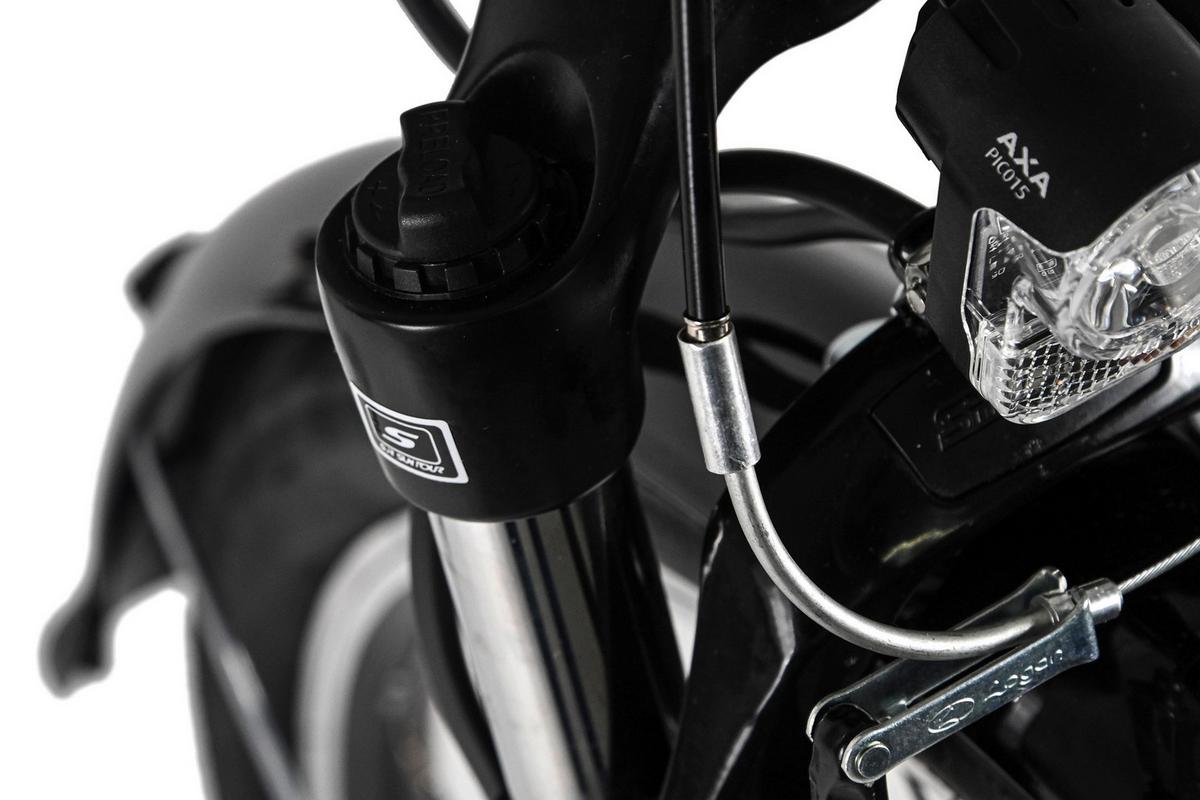 Trekkingrad Herren 28 Zoll - Anthrazit, Basics, Metall