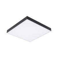LED-Paneel L: 29,5 cm dimmbar - Schwarz, Basics, Metall (29,5/29,5/6,4cm) - Paulmann