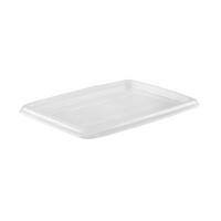 Boxdeckel Emilia Kunststoff 43x36 Cm Transparent - Transparent, KONVENTIONELL, Kunststoff (43/36/2cm)