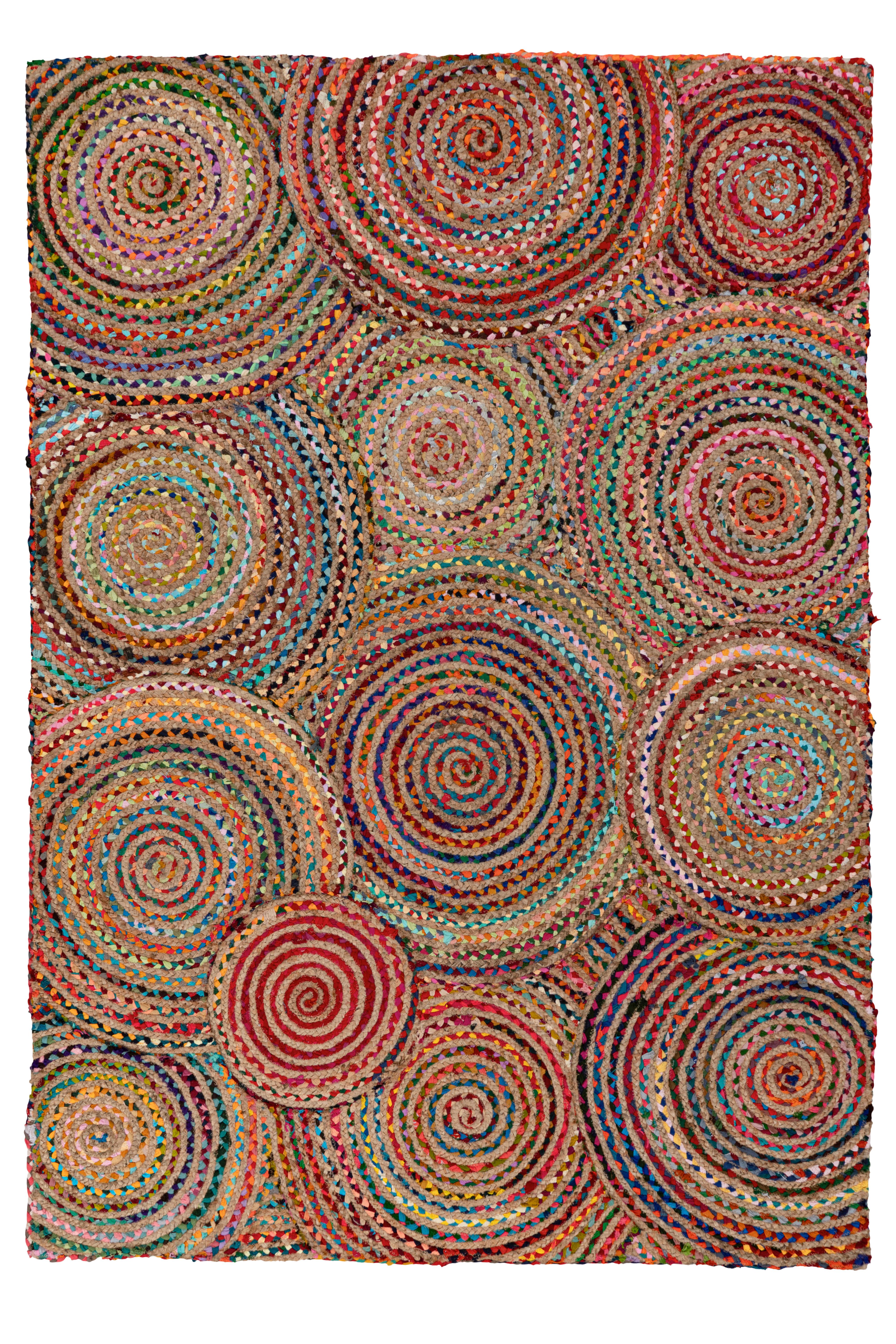 Flachwebteppich My Cancun 331 Multi 80x150 - Multicolor, Basics, Textil (80/150cm) - Obsession