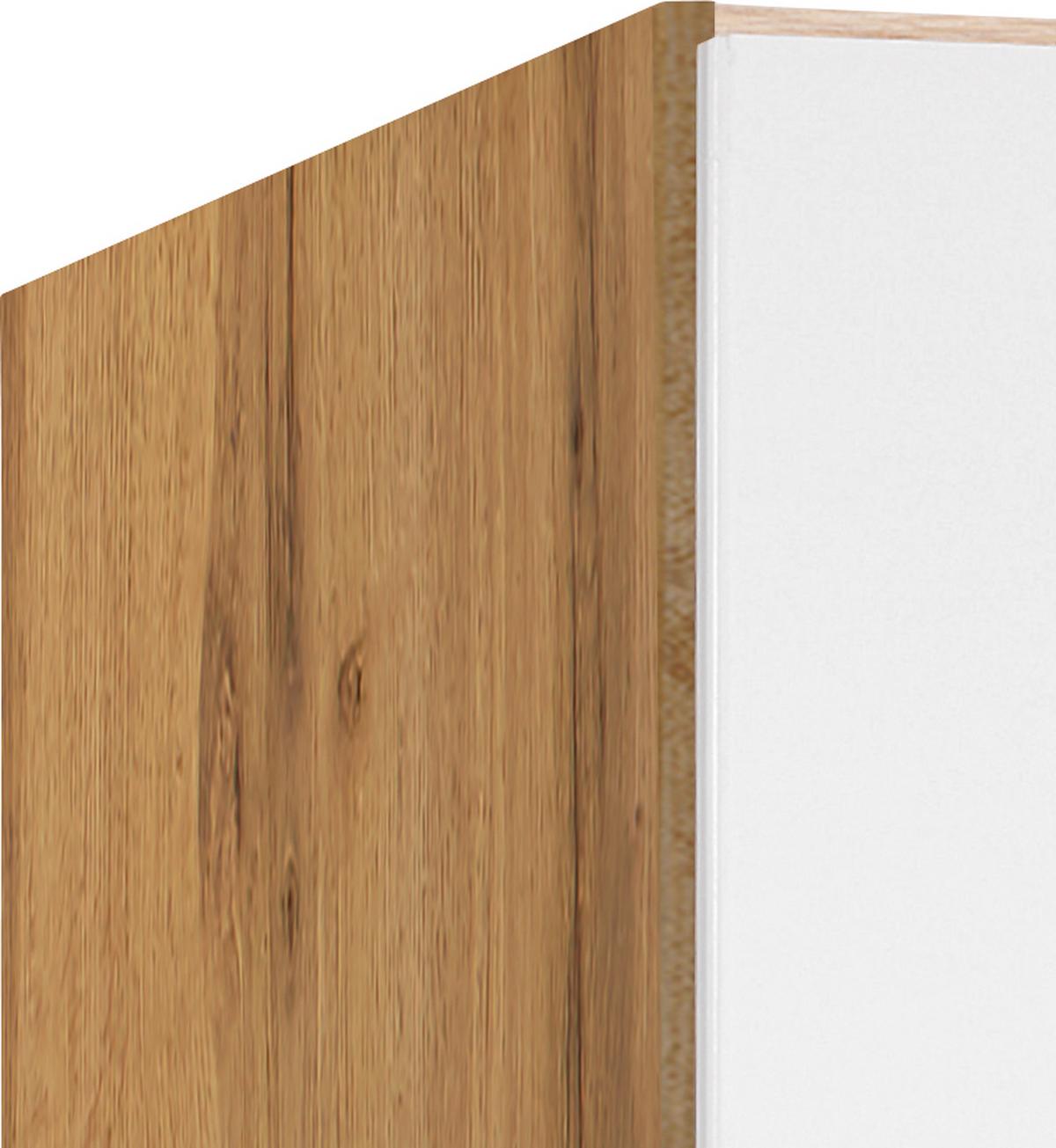 ŠATNÍ SKŘÍŇ AALEN-EXTRA - bílá/barvy dubu, Konvenční, kompozitní dřevo/plast (91/197/54cm)