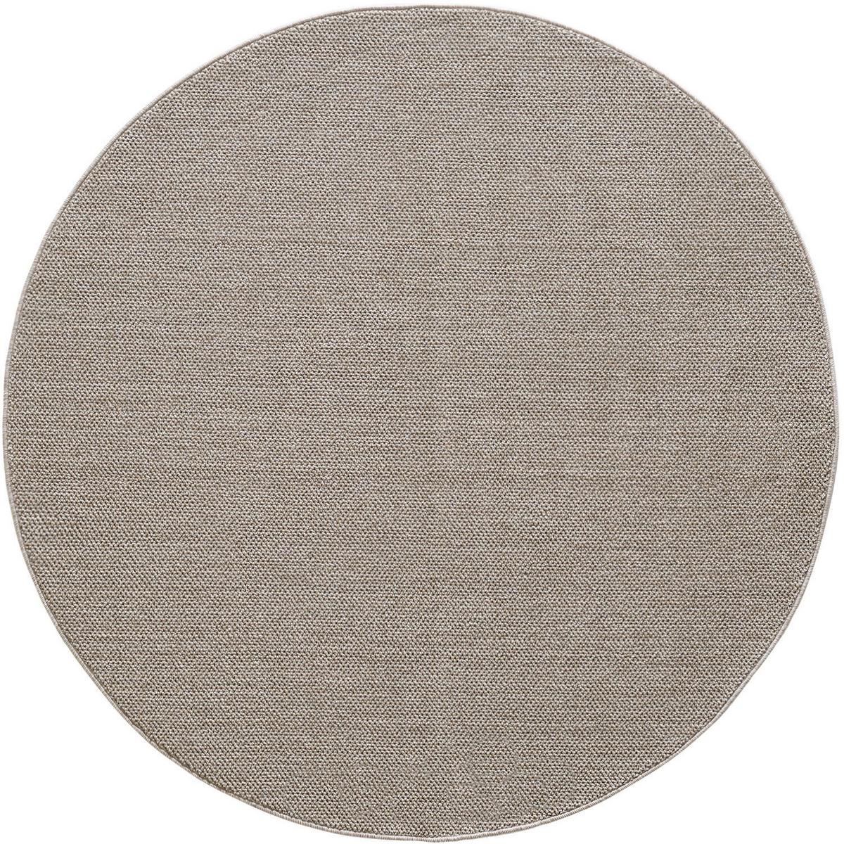 Webteppich Loom 120 X 120 4300 Brown - Braun, Basics, Textil (120cm) - Novel