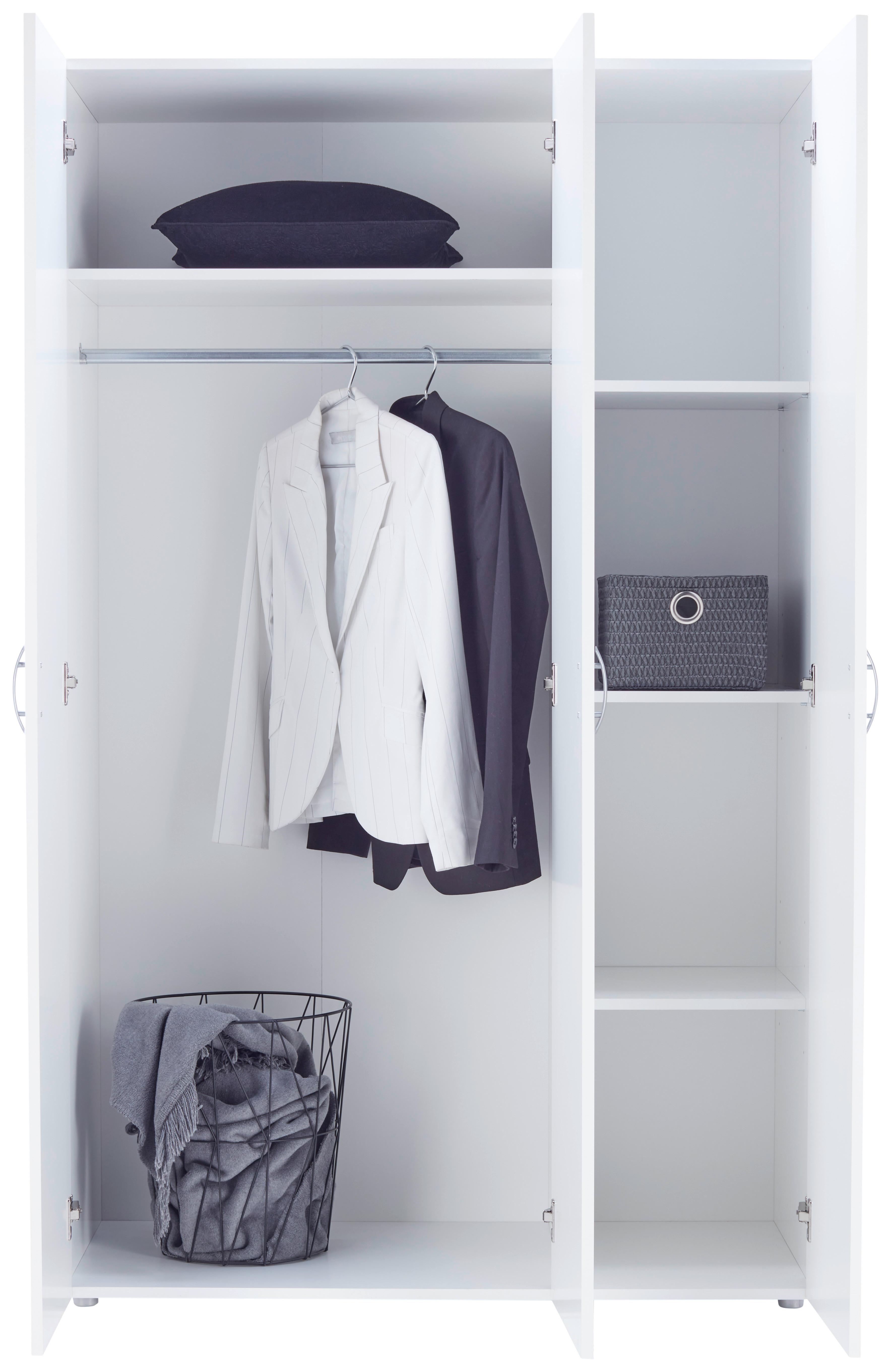 Kleiderschrank mit Drehtüren