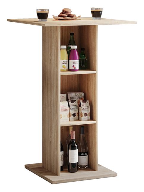 Stehpult Bofus B: 70cm Sonoma Eiche - Sonoma Eiche, Basics, Holzwerkstoff (70/70/108cm) - MID.YOU