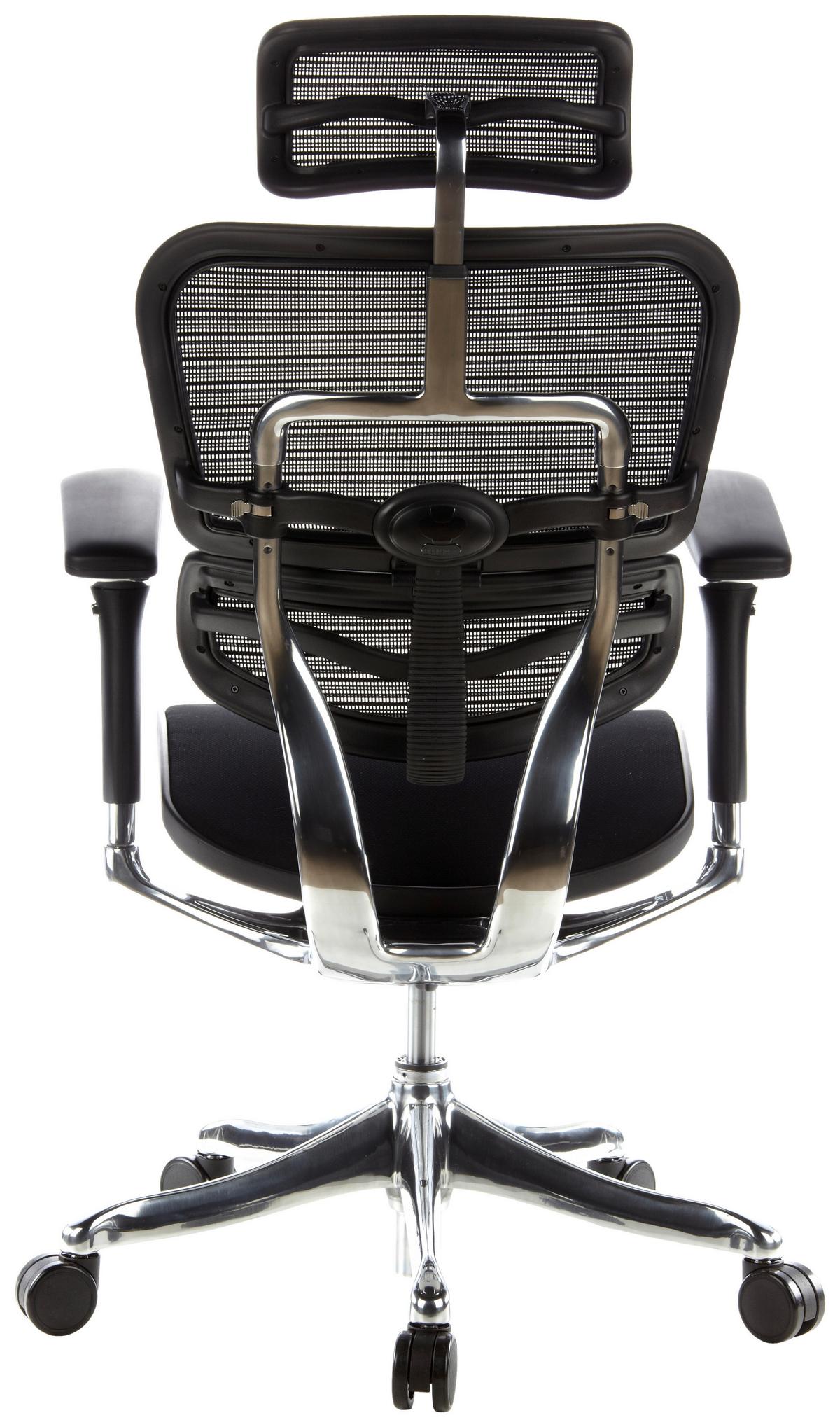 Drehstuhl Ergohuman Ultra G Grau B: 65 Cm - Silberfarben/Grau, MODERN, Kunststoff/Textil (65/114 - 132/60cm) - MID.YOU