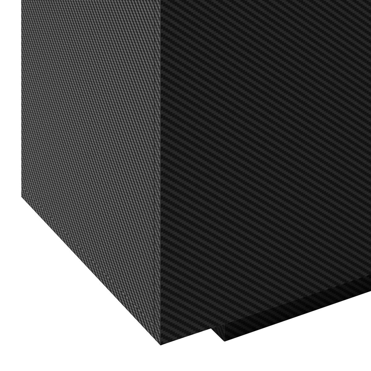Tv-lowboard Minecraft B: 125 Cm Schwarz, Carbon Optik - Schwarz, MODERN, Holzwerkstoff (125/50/39cm) - Minecraft