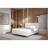 Polsterbett Hatton - Beige/Schwarz, MODERN, Holz/Holzwerkstoff (140/200cm) - MID.YOU