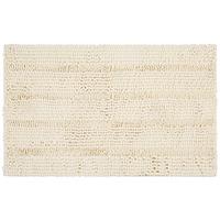 KÚPEĽŇOVÁ PREDLOŽKA Uwe, 60/100cm, biela - biela, textil (60/100cm) - Modern Living