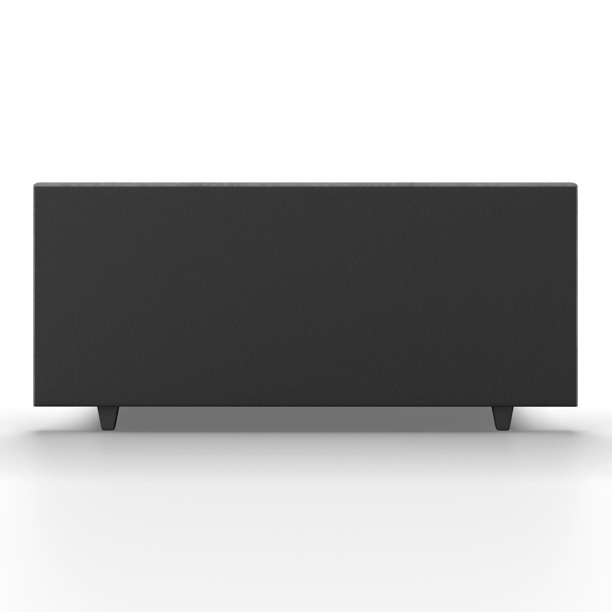 Manželská postel s čelem VALERIA 180x200, šedá - šedá/černá, Moderní, dřevo/kompozitní dřevo (180/200cm) - Bessagi Home