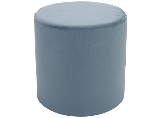 Taburet Silvia - mátově zelená, Moderní, textil (33/35cm) Taburet Silvia - mátově zelená, Moderní, textil (33/35cm)