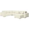 Wohnlandschaft Vouge Creme U: 283x371x208 Cm - Buchefarben/Creme, KONVENTIONELL, Textil (283/371/208cm) - Livetastic