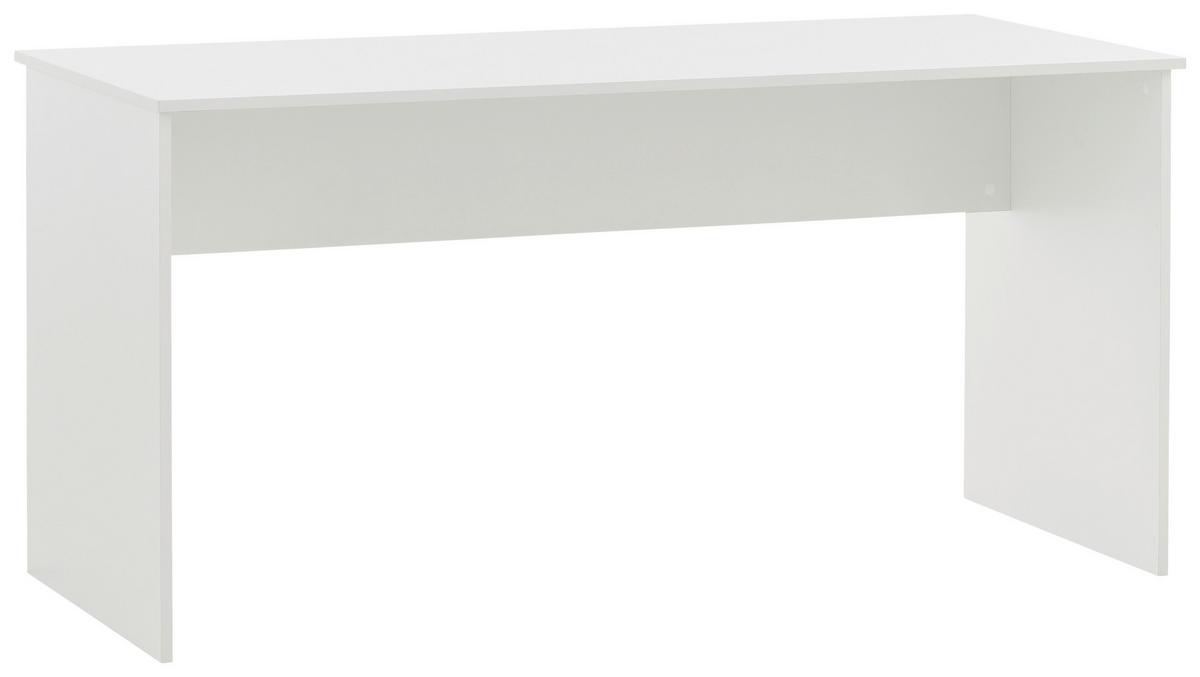 Schreibtisch Weiß B: 150 Cm - Weiß, MODERN, Holzwerkstoff (65/150/73,6cm) - MID.YOU