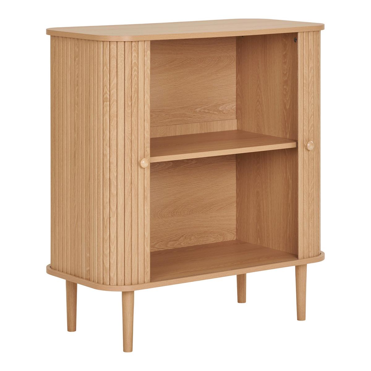 Sideboard Nikko Echtholz Kiefer B: 80cm - Naturfarben, Design, Holz/Holzwerkstoff (80/87/40cm) - MID.YOU