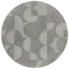 Wollteppich 503119373932 - Grau, Basics, Textil (160/160cm)