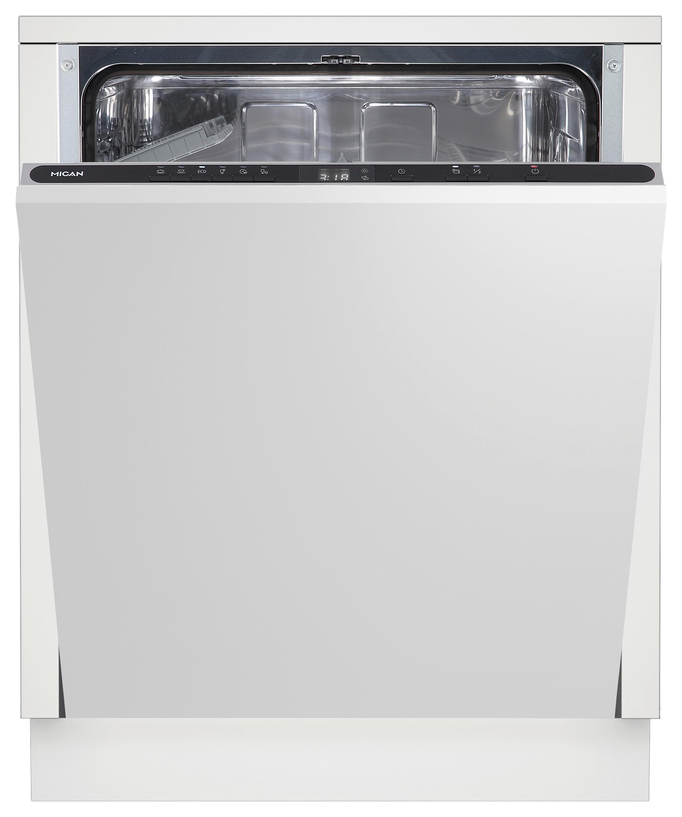 GESCHIRRSPÜLER GSV60DM - Silberfarben, Basics, Kunststoff/Metall (59,8/82/55cm) - Mican