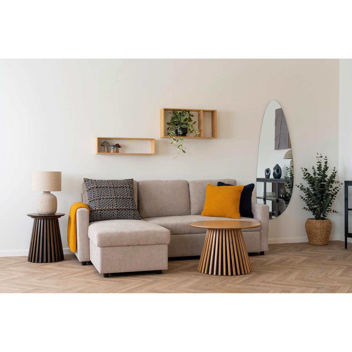 WANDREGAL Ember, Naturfarben B: 70 cm - Naturfarben, Basics, Holz (70/19,5/15cm) - MID.YOU
