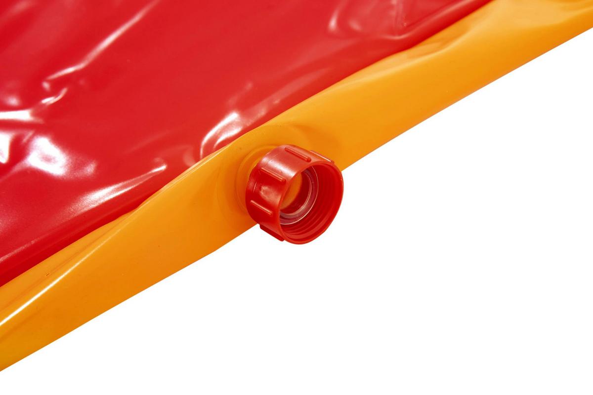 Wasserrutsche Splashy Speedway L: 488 cm - Blau/Rot, Basics, Kunststoff (1/488cm) - Bestway