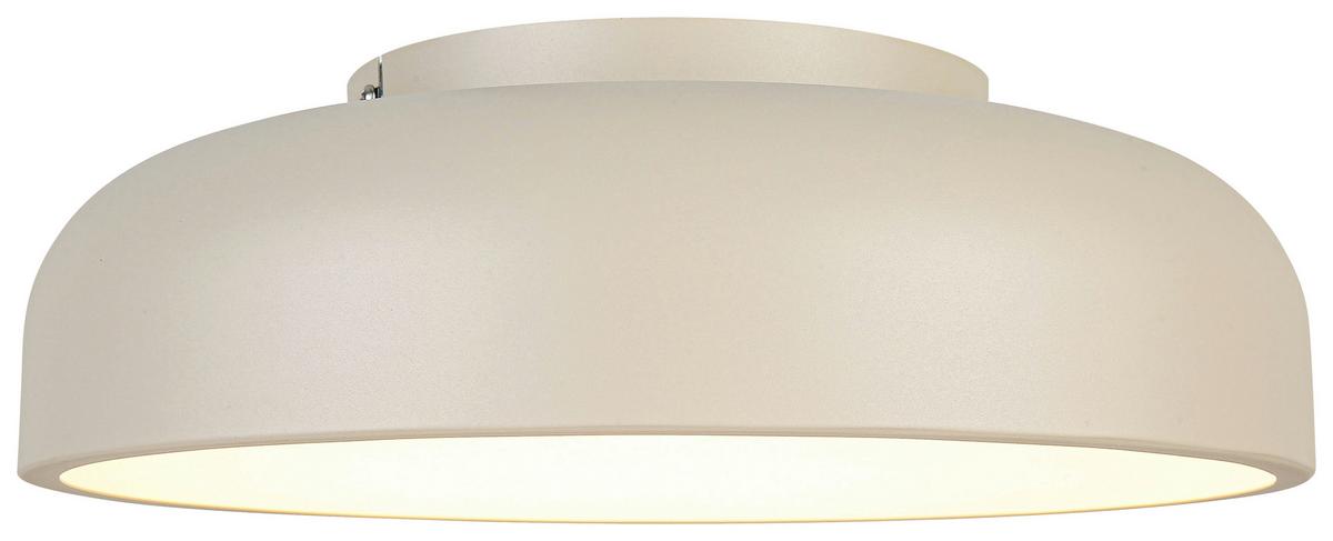 STROPNÉ LED SVIETIDLO MIKE - piesková/biela, Modern, kov/plast (35/11cm) - Mömax