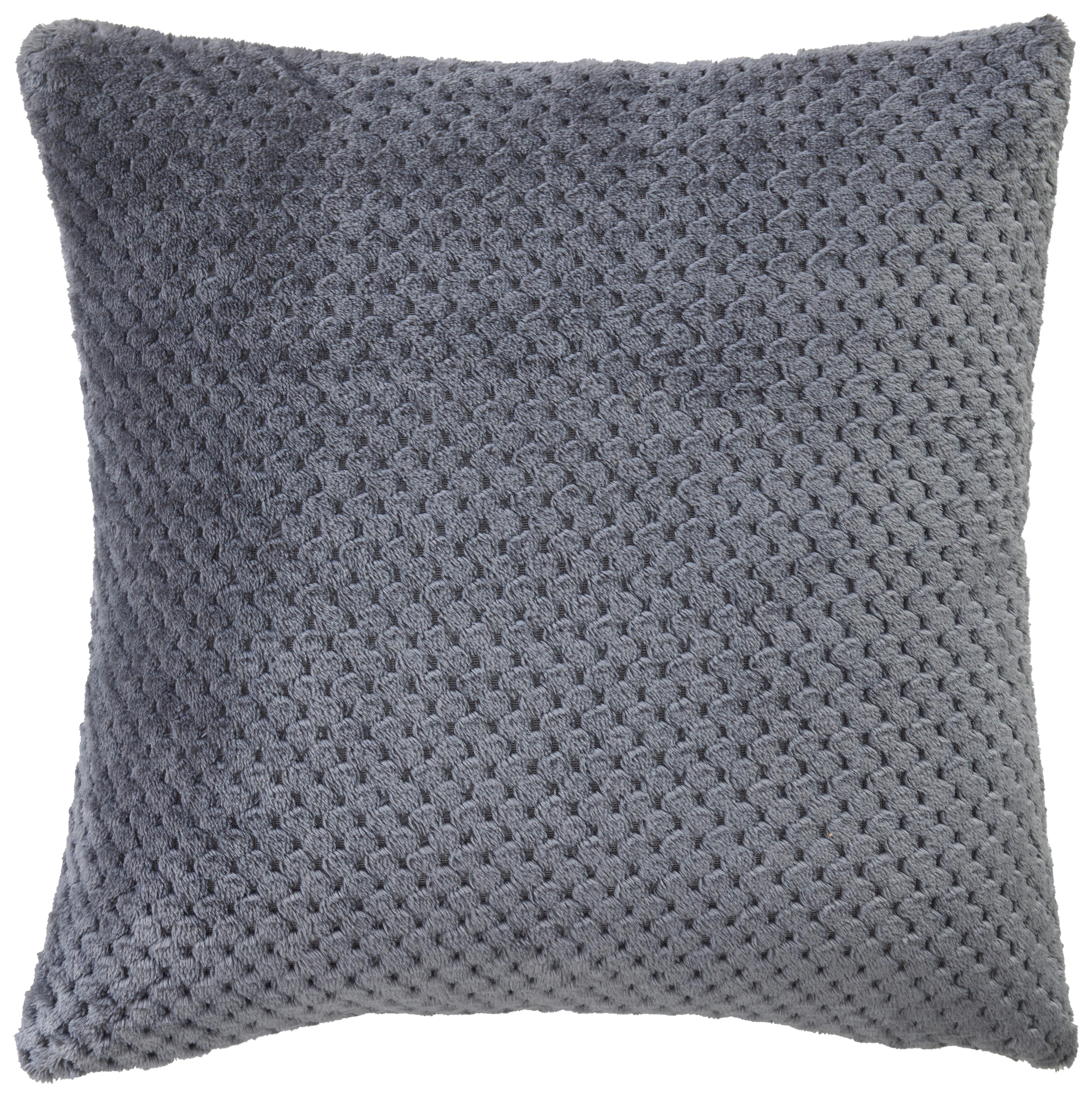 POTAH NA POLŠTÁŘ LARS -BASED- - šedá, Konvenční, textil (40/40cm) - Based