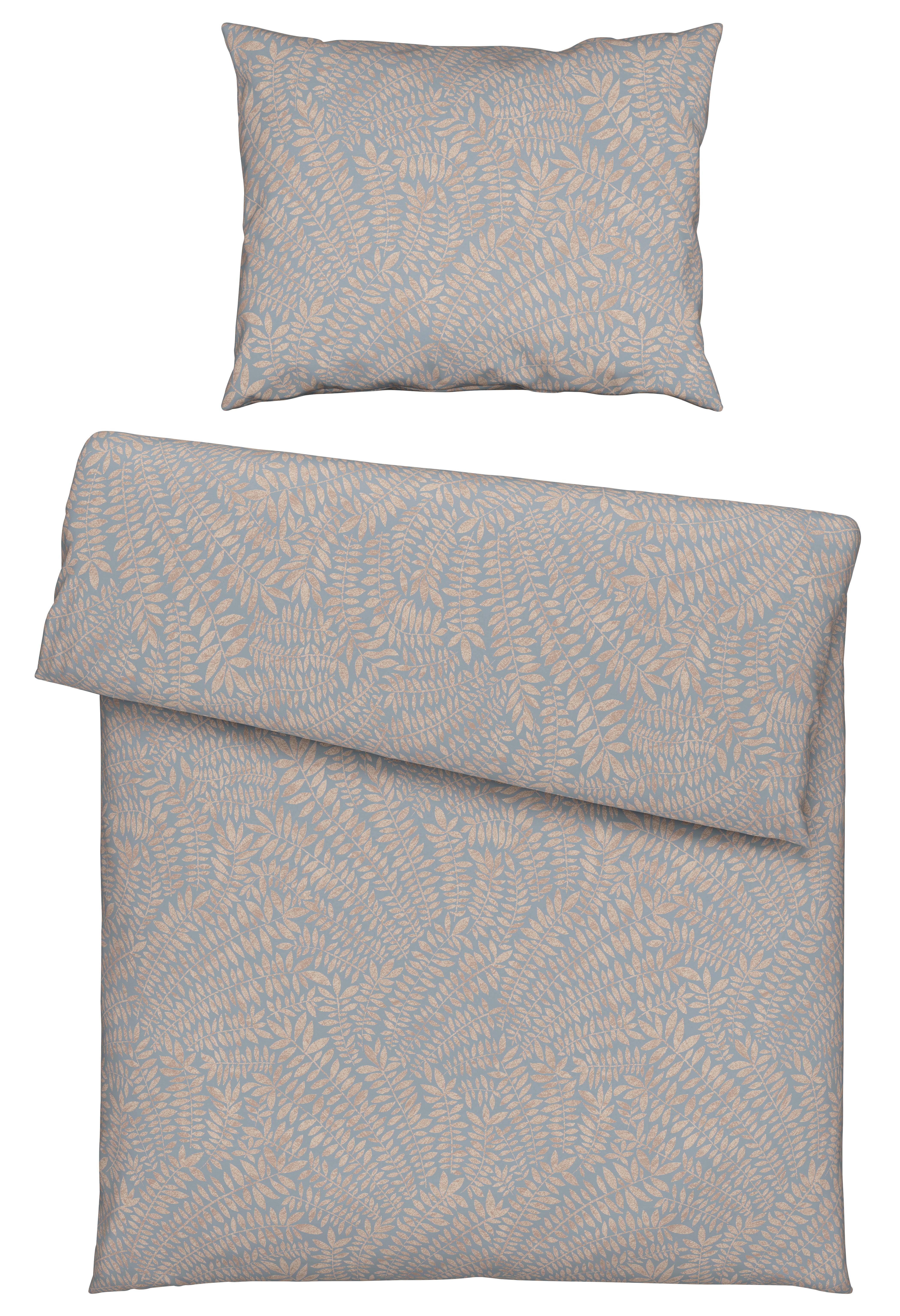 Povlečení Lorita, 70/90 140/200cm - modrá, textil (140/200cm) - Modern Living