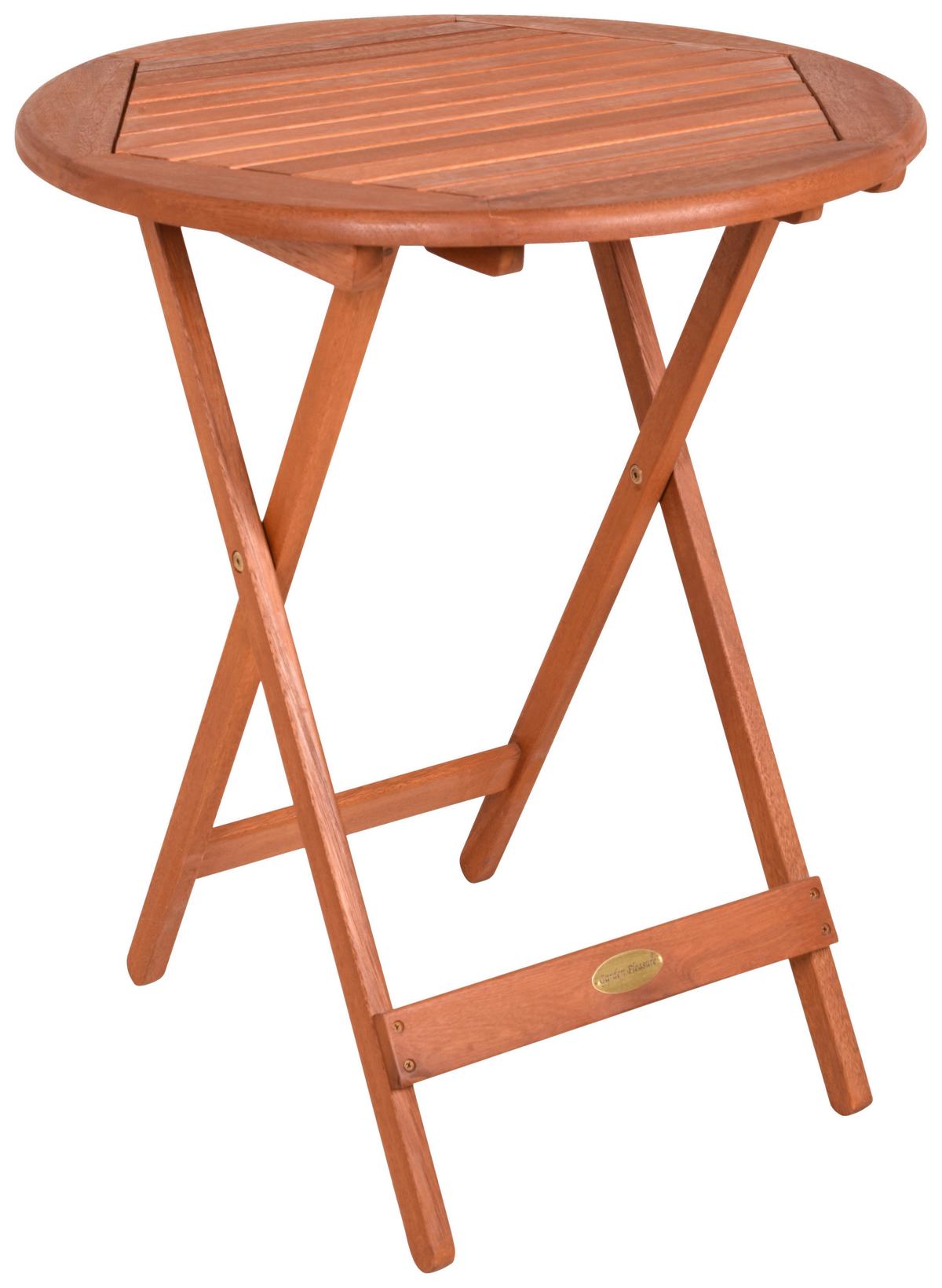 Balkonset Prag - Braun, Basics, Holz - Gardenson