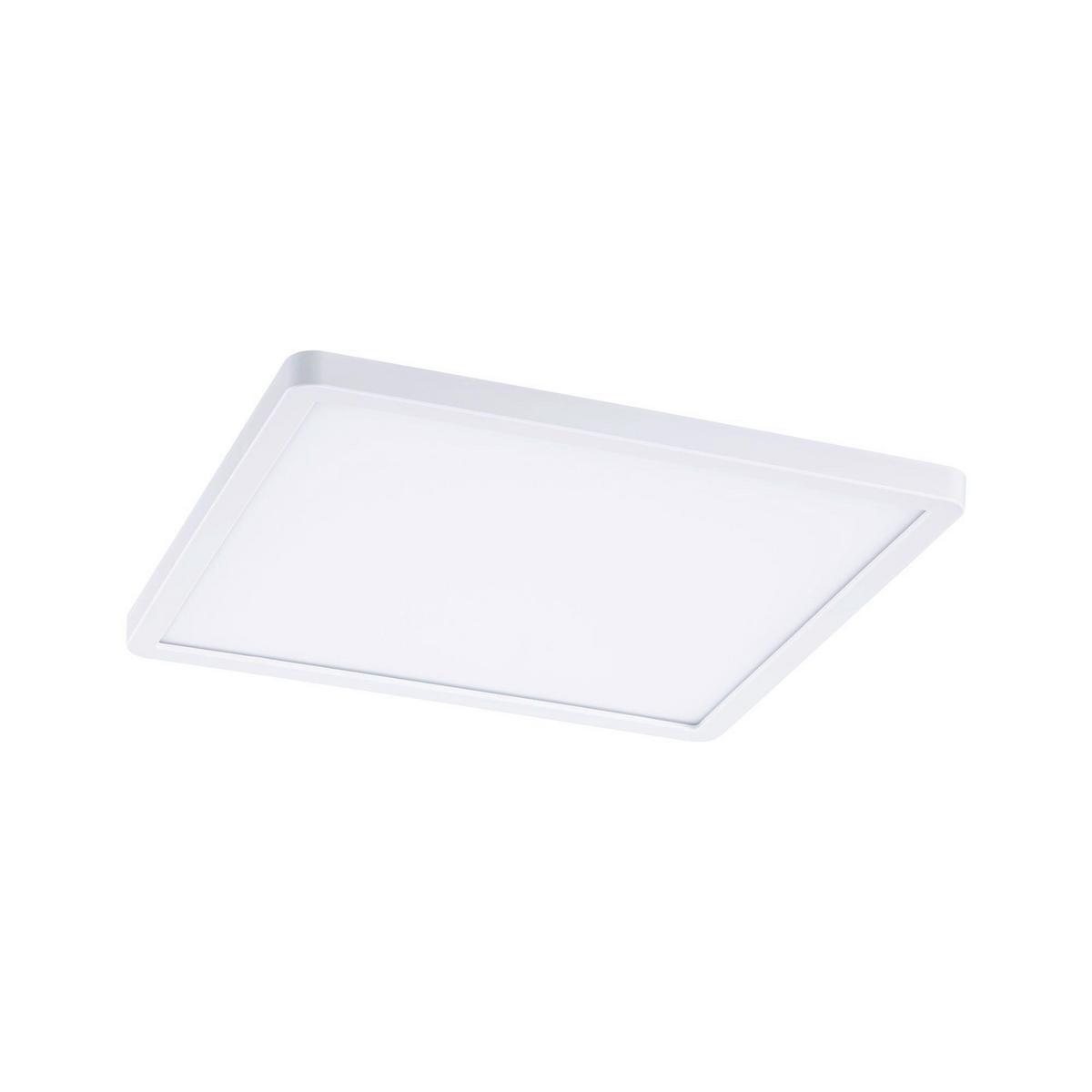 LED-Paneel L: 23 cm dimmbar - Weiß, Design, Kunststoff (23/23cm) - Paulmann