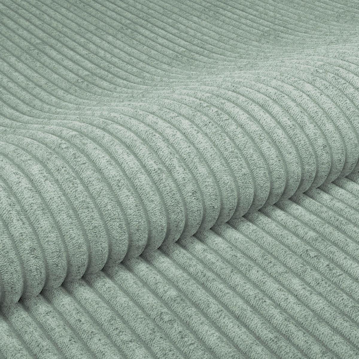 Big Sofa Pelle Mit Kissen B: 261 Cm Salbeigrün - Wengefarben/Salbeigrün, Trend, Textil (261/124cm) - Luca Bessoni