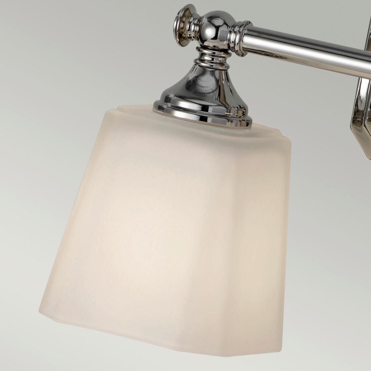 Bad-wandleuchte Concord Ip44 2-Flammig, In Chromfarben - Chromfarben, Natur, Glas/Metall (35.6/15,2/25,7cm) - Elstead Lighting