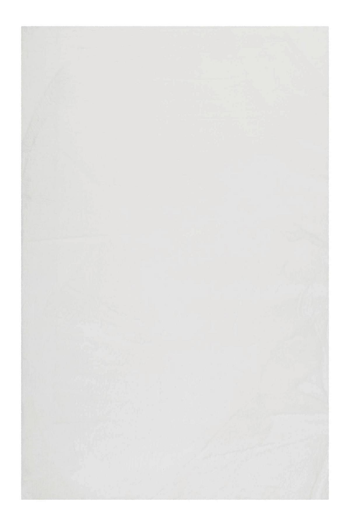 Hochflorteppich Weiß, Bxl: Ca. 70x140 Cm - Weiß, KONVENTIONELL, Textil (70/140cm) - Esprit