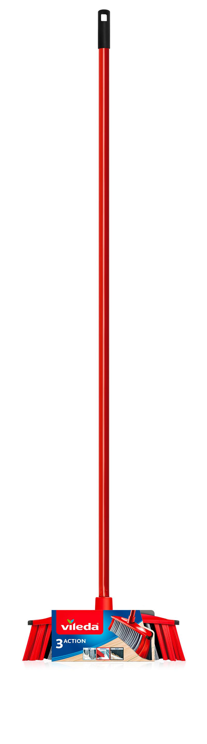 Koště VILEDA 3 ACTION SMETÁK - Konvenční (30/141/6cm)