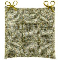 Sitzkissen Alena - Grün, MODERN, Textil (40/40/4cm) - Luca Bessoni
