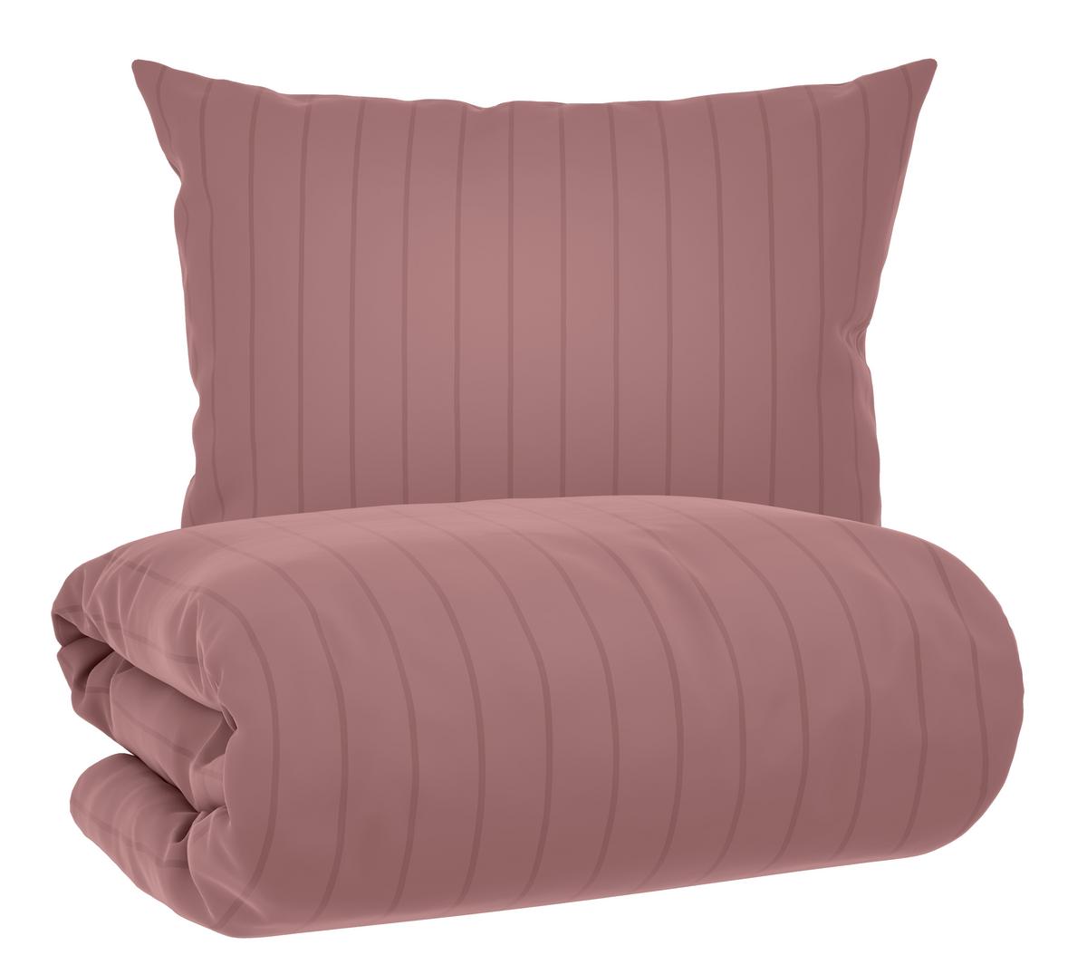 POVLEČENÍ DOBBY STREIF - světle růžová, textil (140/200cm) - Mömax