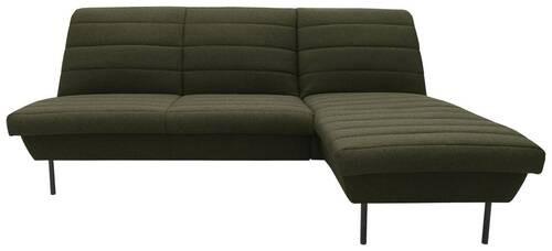 Ecksofa Looks Ix - Schwarz/Grün, Design, Textil (214/168cm) - LOOKS by W.Joop