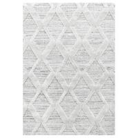Webteppich Grau Pisa 200x290 cm - Grau, KONVENTIONELL, Textil (200/290cm)