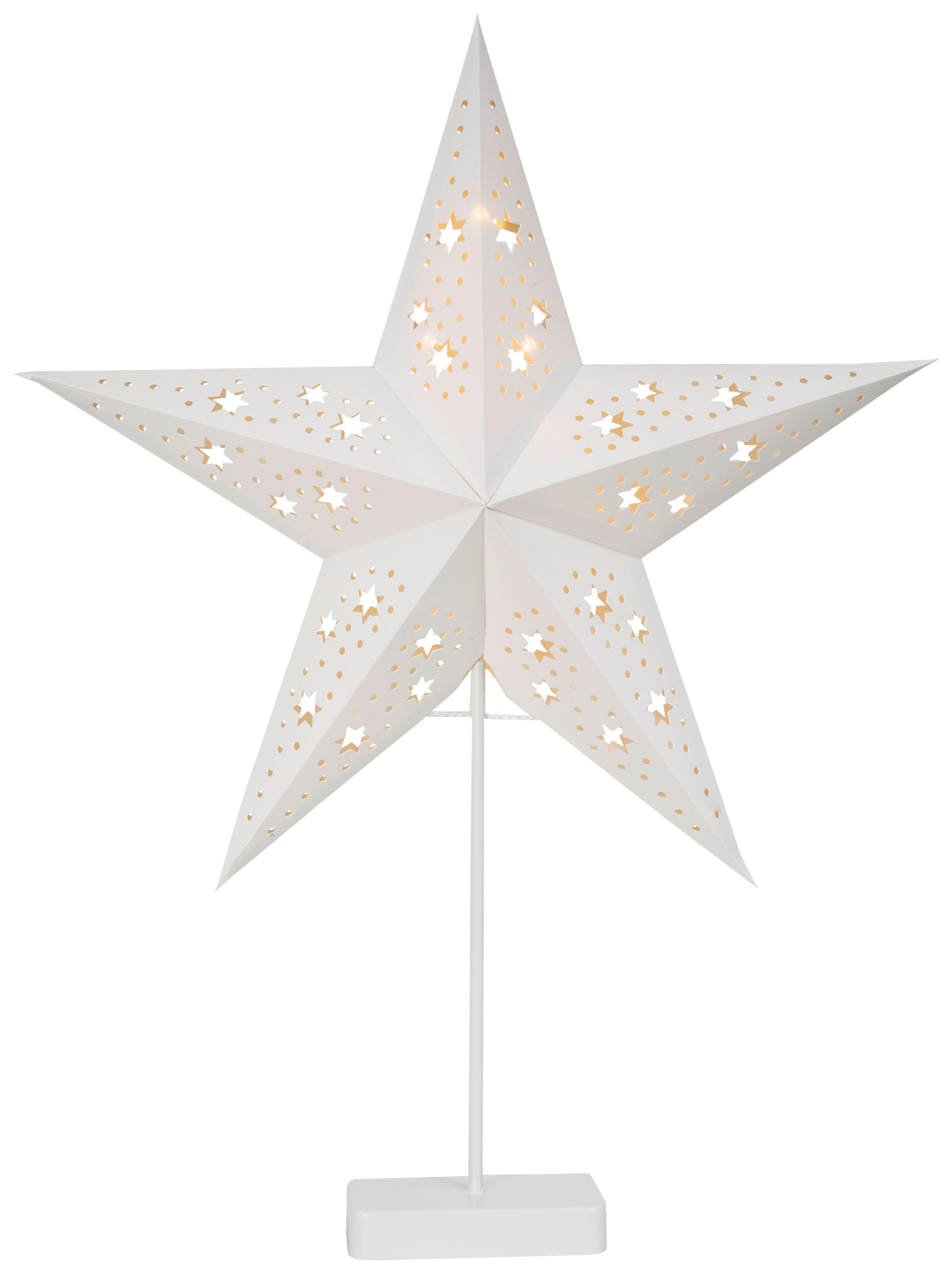 Dekorační LED svítidlo TALLA - bílá, kov/plast (45cm) - Mömax