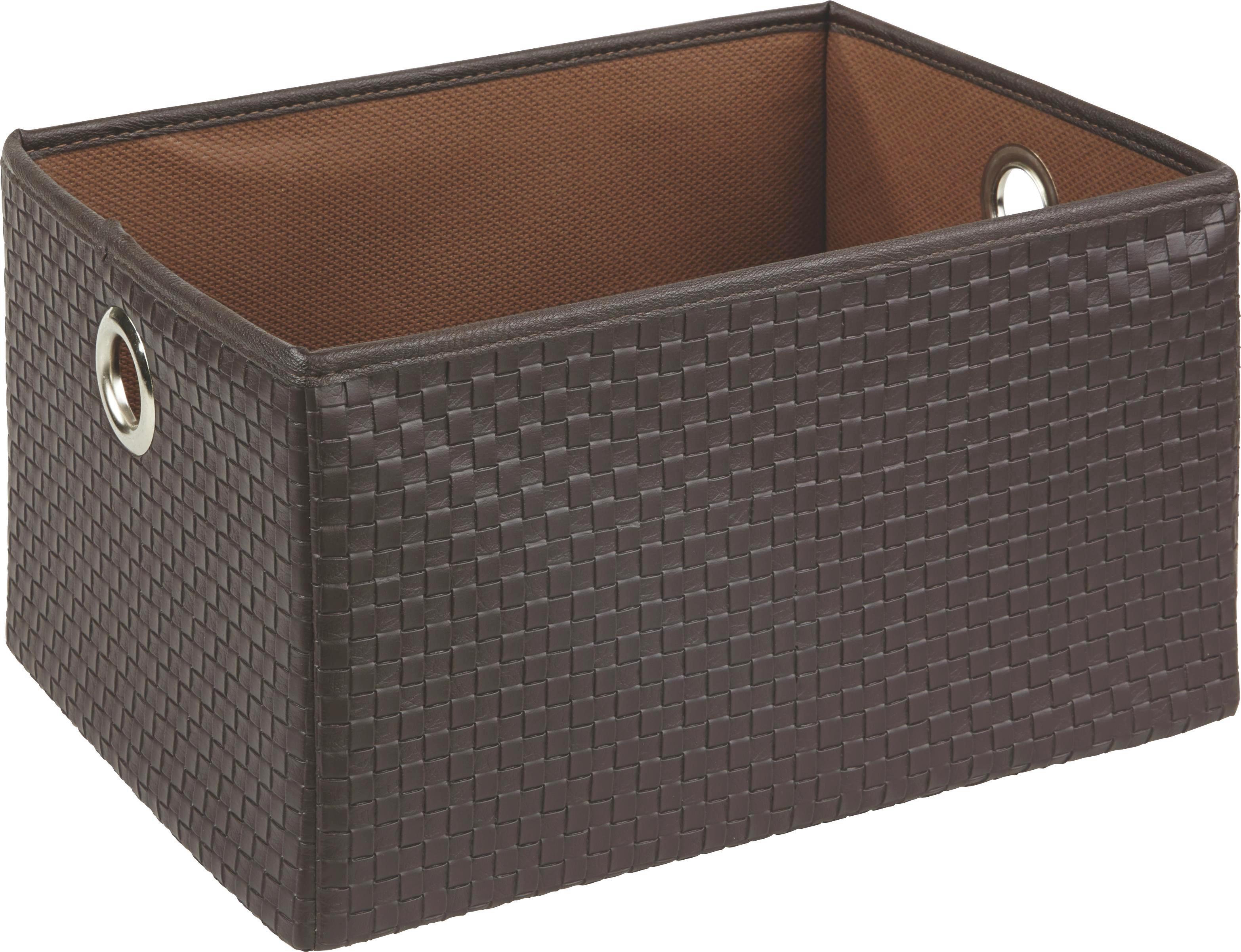 Tárolókosár Debby - L - - Barna, konvencionális, Papír/Műanyag - James Wood