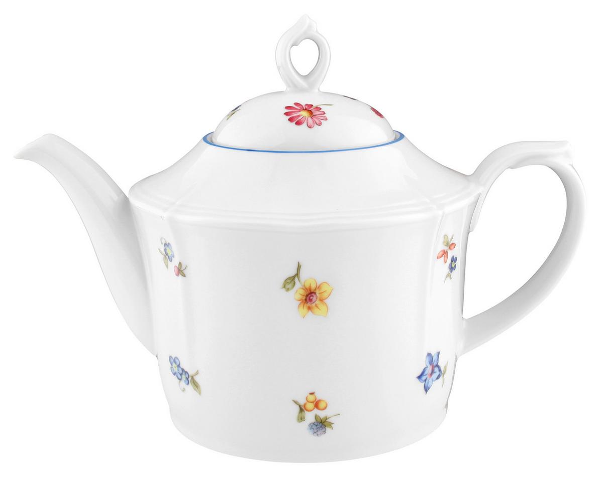 Teekanne Sonate - Weiß Hochglanz, Basics, Keramik (1,10l) - Seltmann Weiden
