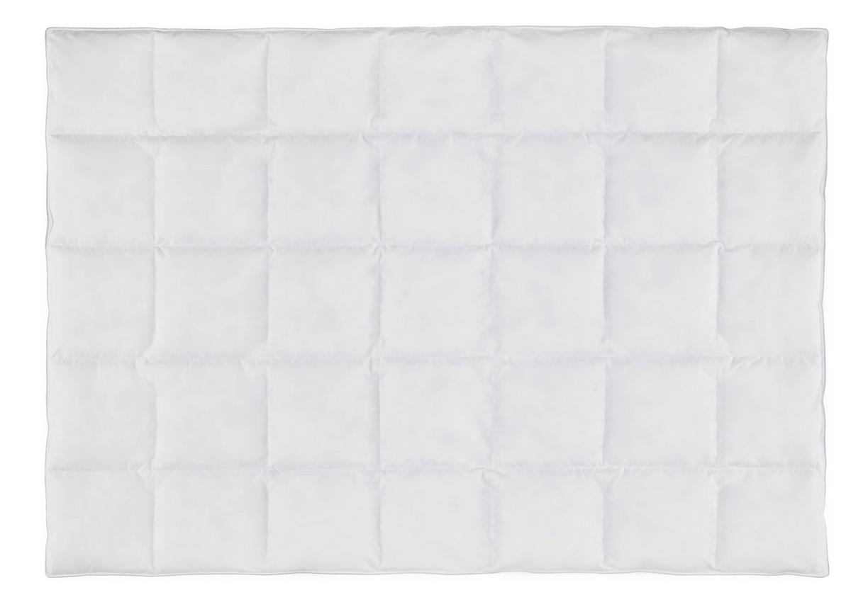 Přikrývka Donna, 135-140/200cm, bílá - bílá, textil (135/140/200cm) - Modern Living