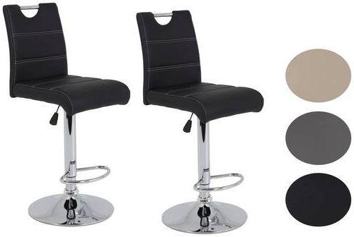 Barhocker-Set in Schwarz