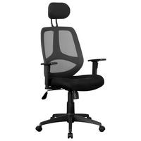 Otočná židle černá - Moderní (61/127/57cm) - MID.YOU