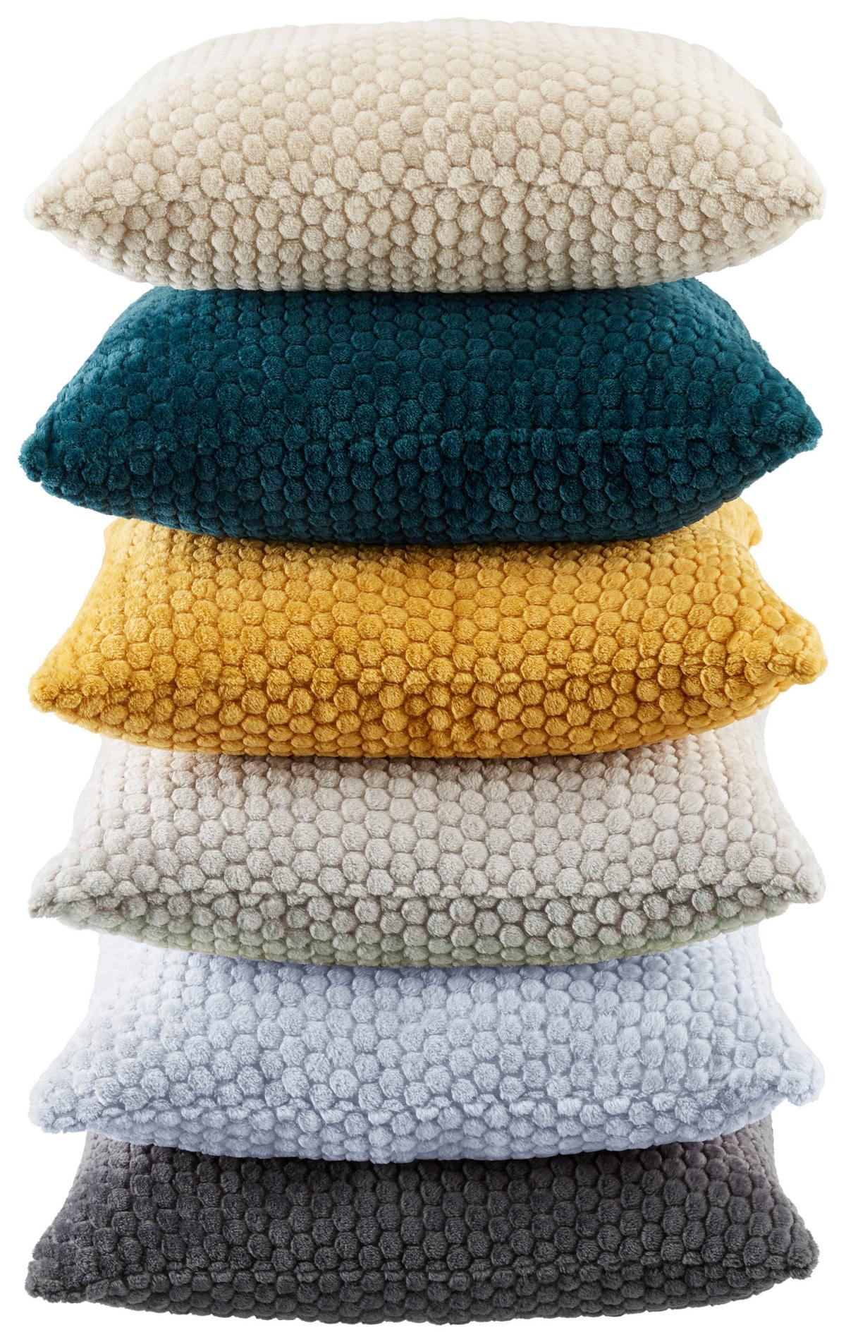 Díszpárna Belinda - bézs, Romantik / Landhaus, textil (45/45cm) - James Wood