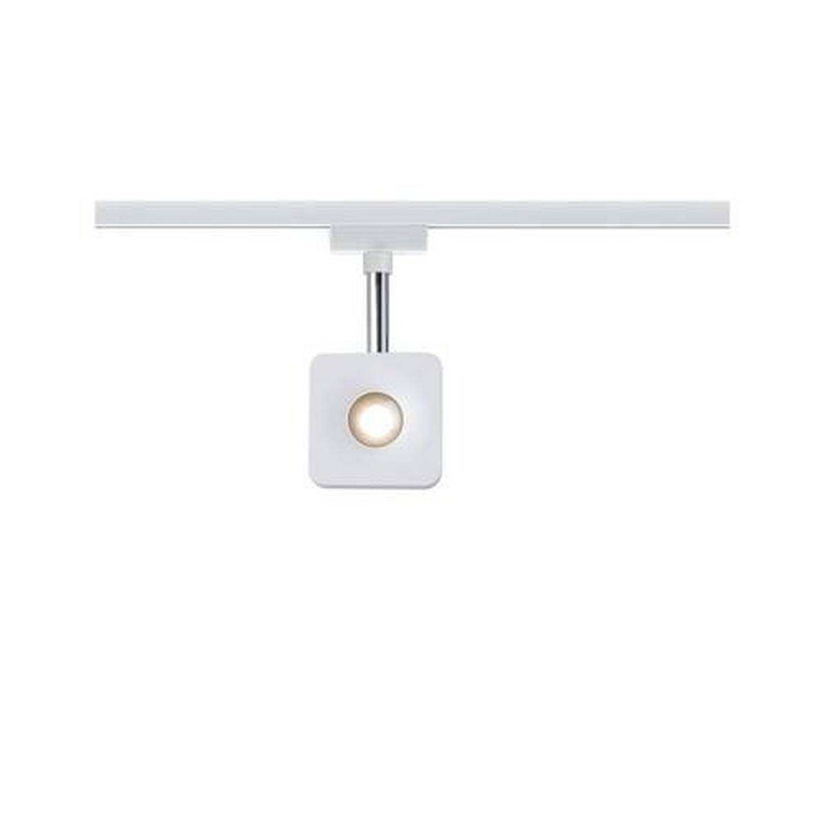 Schienensystem Urail Strahler 95511 in Weiß, Rechteckig - Weiß, Basics, Kunststoff/Metall (1,7cm) - Paulmann