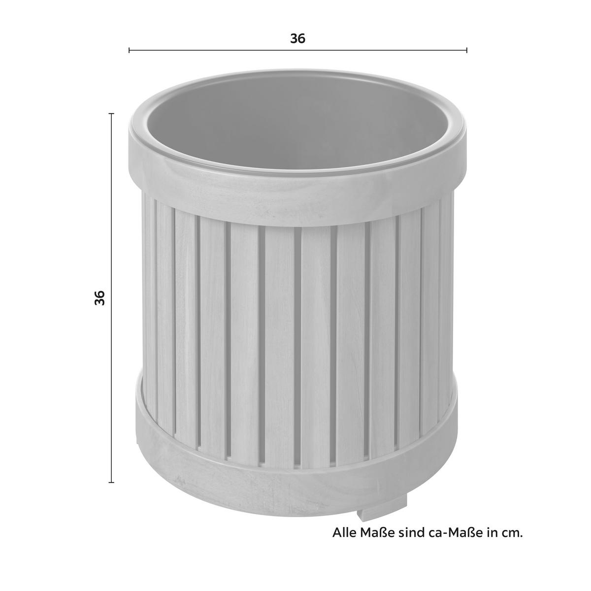 TRUHLÍK NA KVĚTINY MARLO - Moderní (36/36/36cm) - Bessagi Garden