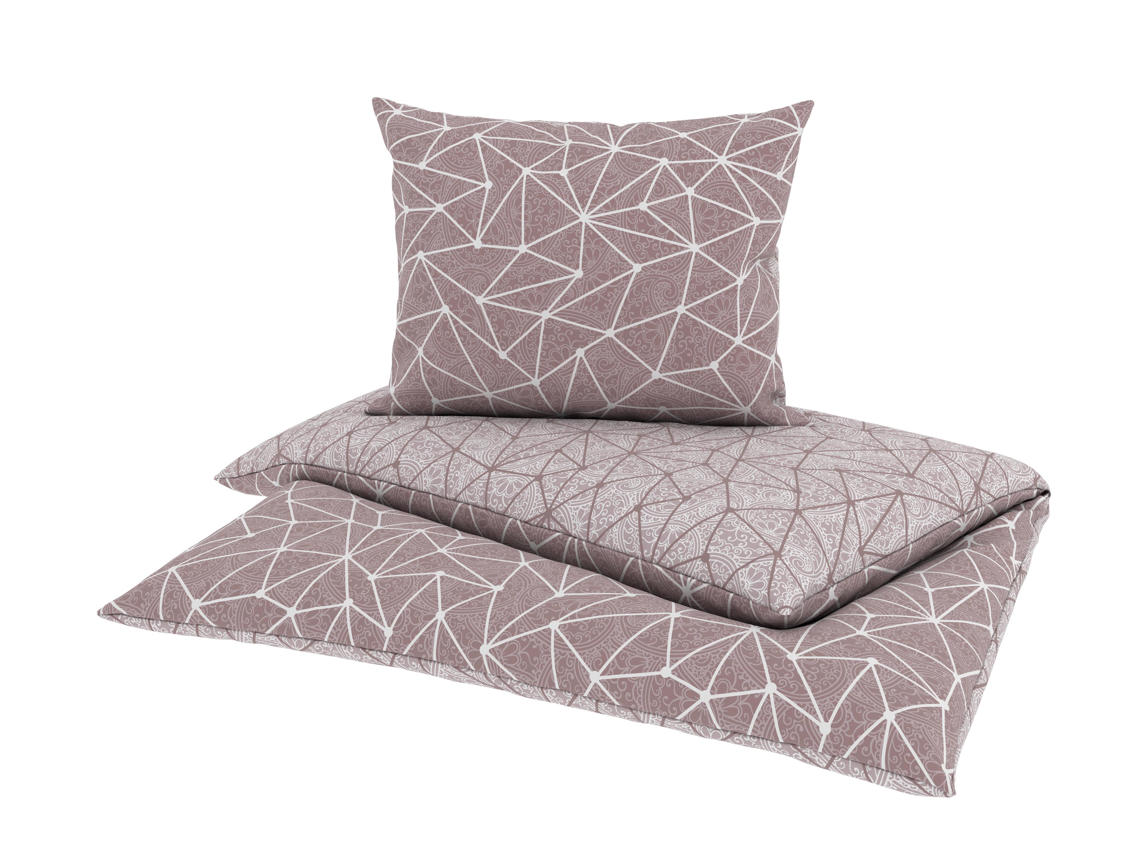 Bettwäsche Vancouver - Rosa, MODERN, Textil - Luca Bessoni