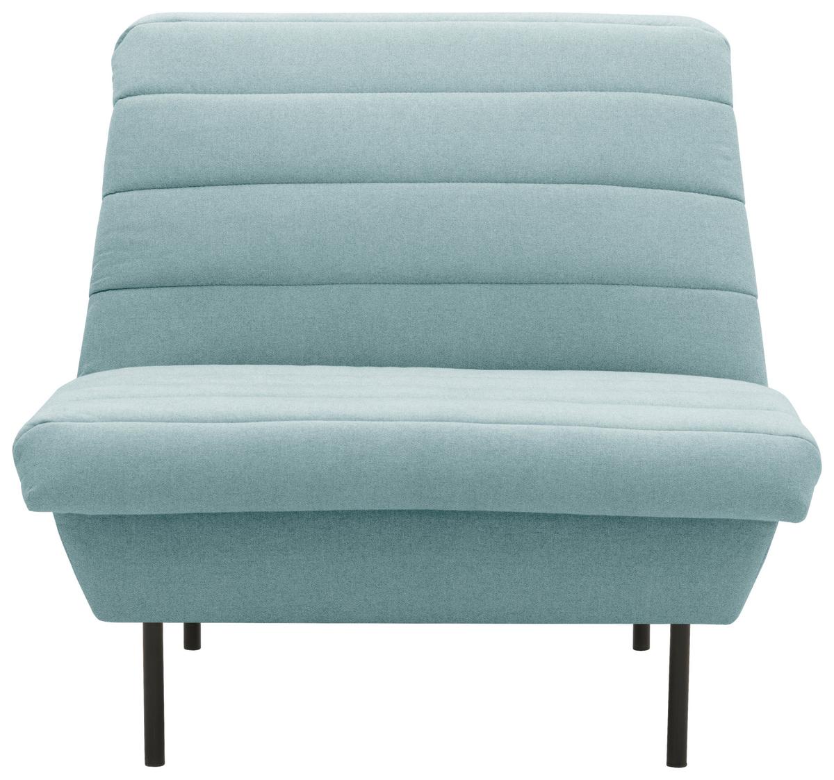 Sessel Looks Ix - Mintgrau/Schwarz, Design, Textil (92/92/103cm) - LOOKS by W.Joop