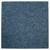 Teppichfliese Dunkelblau Merlin 50x50cm Florhöhe 5,5mm - Dunkelblau, Basics, Textil (50/50cm)