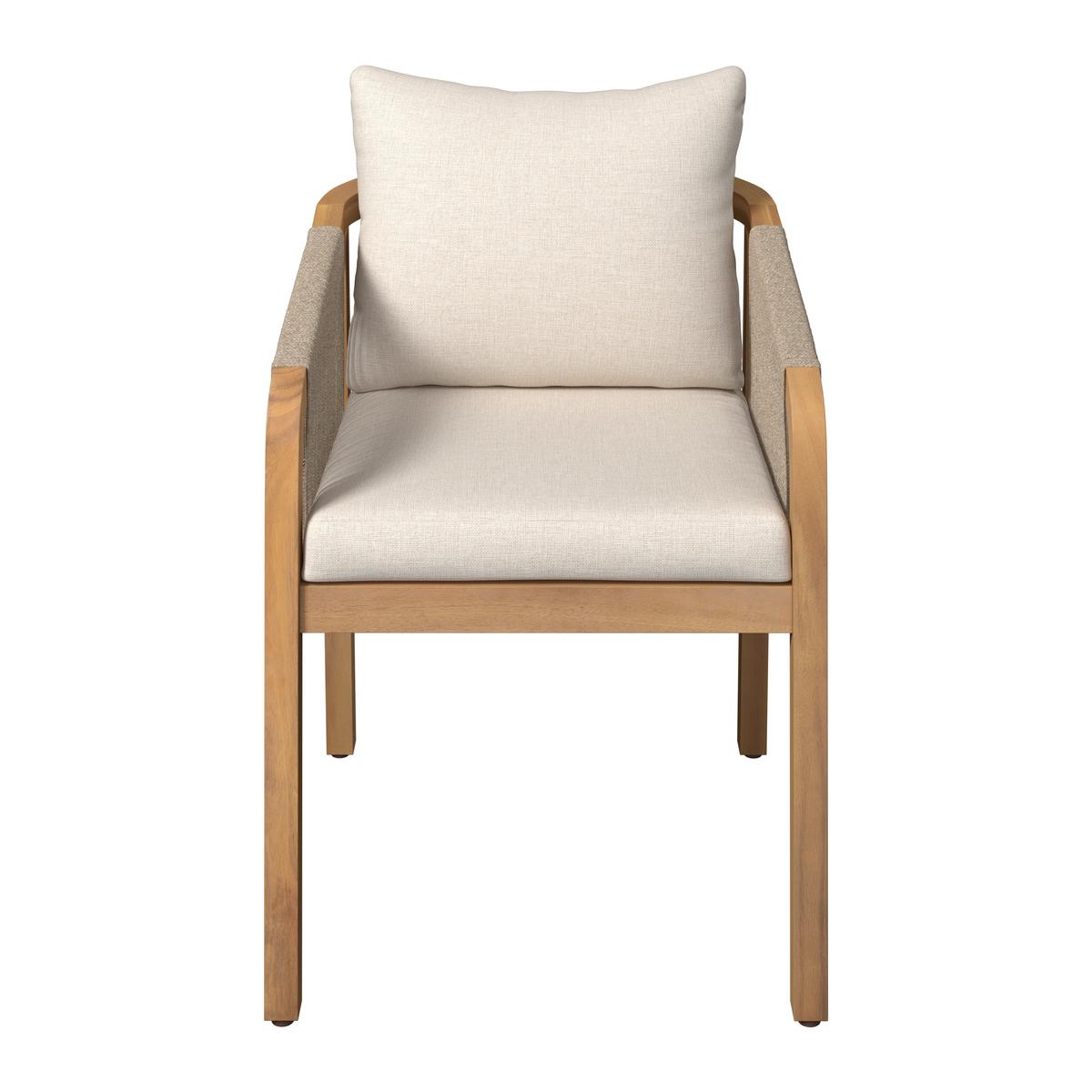 ZAHRADNÍ SESTAVA SIMBA - barvy akácie, Natur, dřevo (100/200/77cm) - Mömax